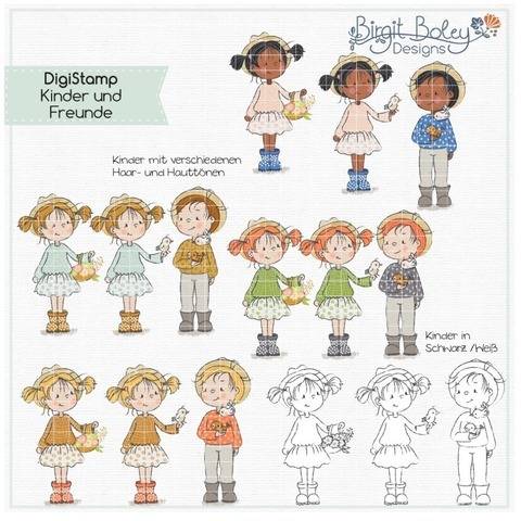Birgit Boley Designs • DigiStamp Kinder