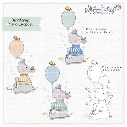 DigiStamp Rhino Leopold