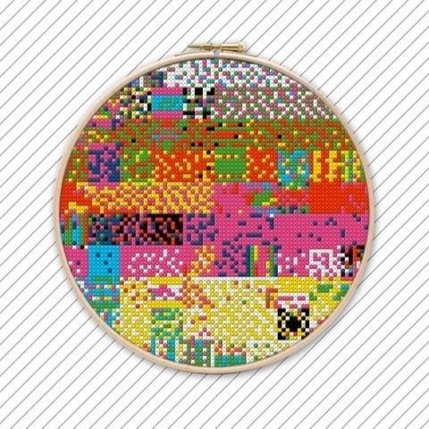 Stickmuster Kreuzstichvorlage Kreuzstich Vorlage . #019