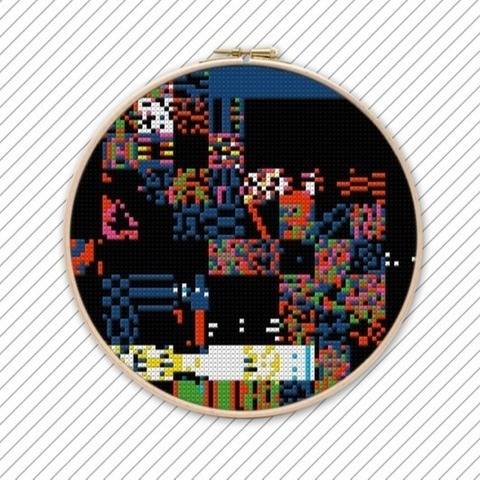 Kreuzstichmuster . POLYCHROME #027