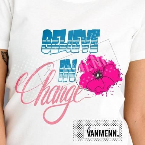 Plotterdatei "Believe in Change"