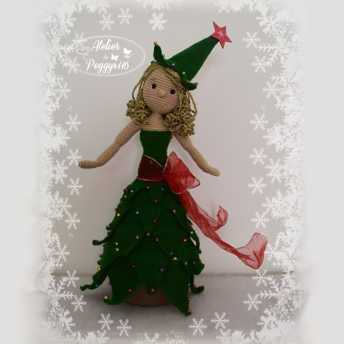Christmas Tree Doll Box