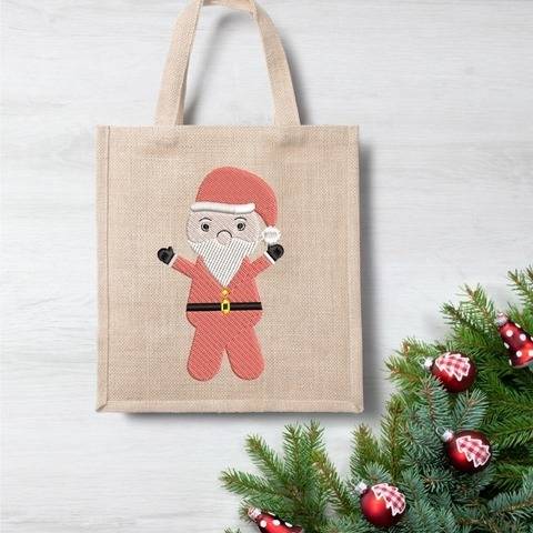 Weihnachtsmann - Stickdatei für 10 x 10 Rahmen