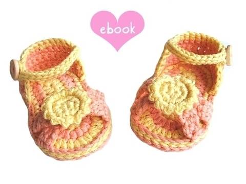 ❤ Häkelanleitung ❤ Sunshine Sandals