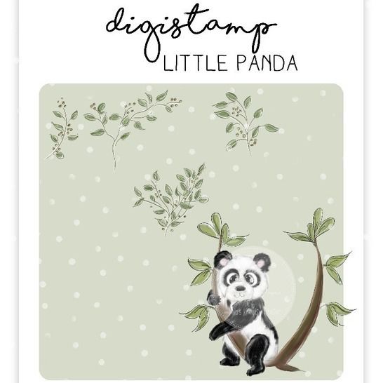 Digistamp Yelas Kreativ Atelier Little Panda