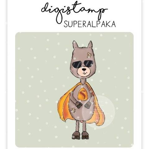 Digistamp Yela`s Kreativ Atelier " Superalpaka "
