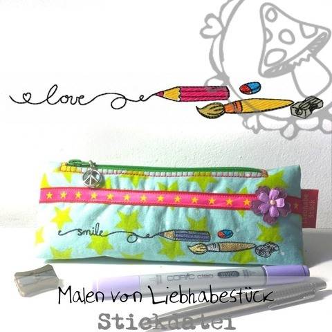 Stickdatei Malen