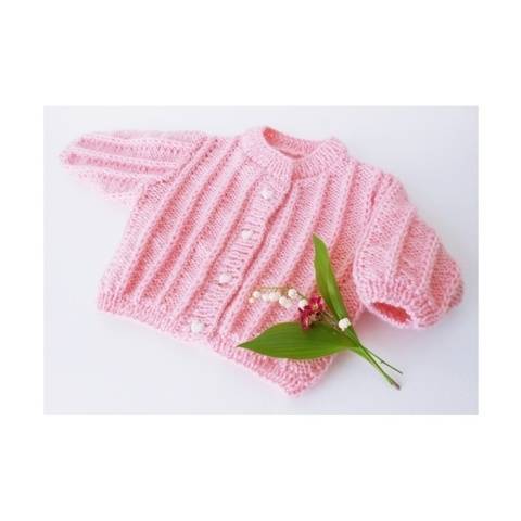 Gilet bébé Aubépine