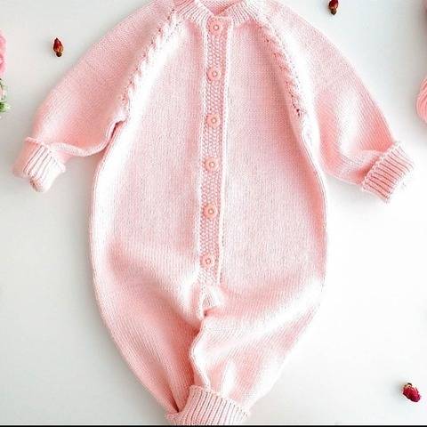 BABY ROMPER /ONESIE PDF Knitting Pattern