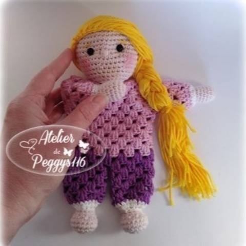 Doudou Granny Raiponce