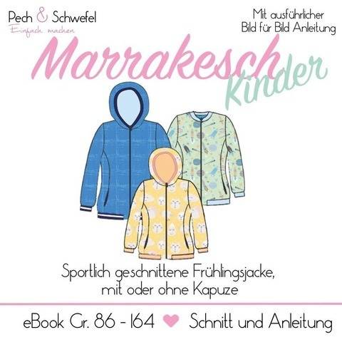 E-Book Jacke “Marrakesch” Gr. 86 – 164