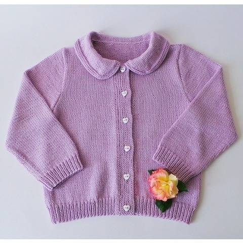 Gilet enfant motif Coeur - Tutoriel tricot
