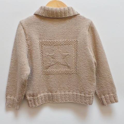 Blouson enfant étoile - Tutoriel tricot