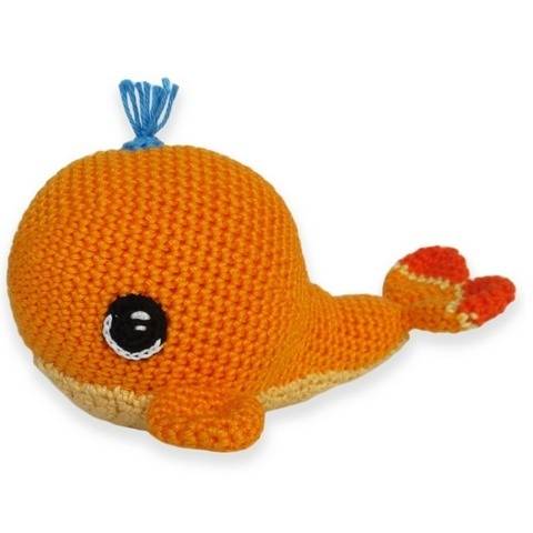 Noah Whale the Ami - Amigurumi crochet pattern