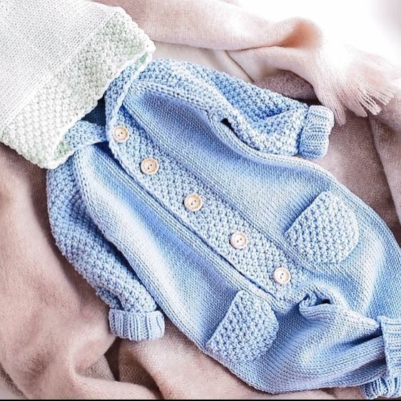BABY JUMPSUIT PDF Knitting Pattern