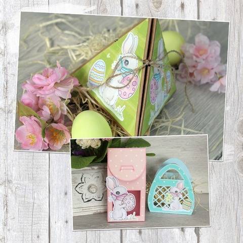 Hase mit Mundschutz - Digistamp
