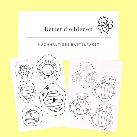 Rettet die Bienen - Bastelpaket
