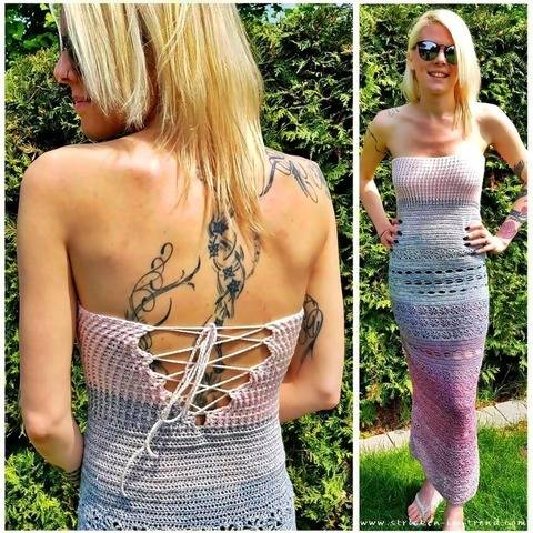 Häkelanleitung für Strandkleid / Kleid | BOBBEL#Summer
