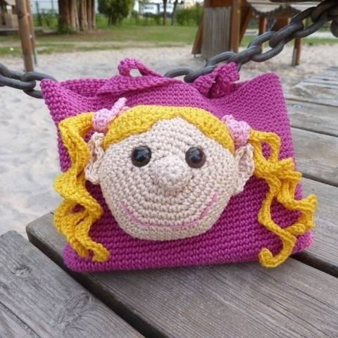 Häkelanleitung - Kindertasche "Girlie"