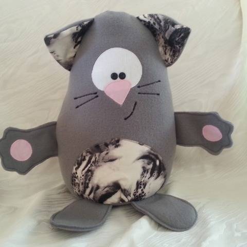Nähanleitung - Kuschelmonster Caty