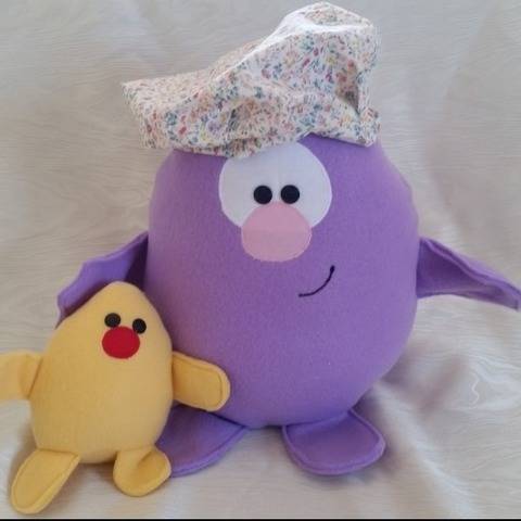 Nähanleitung - Kuschelmonster Dreamy