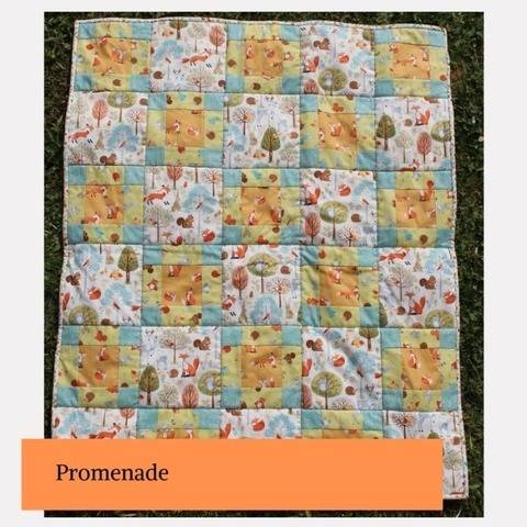 Promenade plaid patchwork enfant
