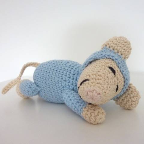 Häkelanleitung - Baby-Maus "Mini"