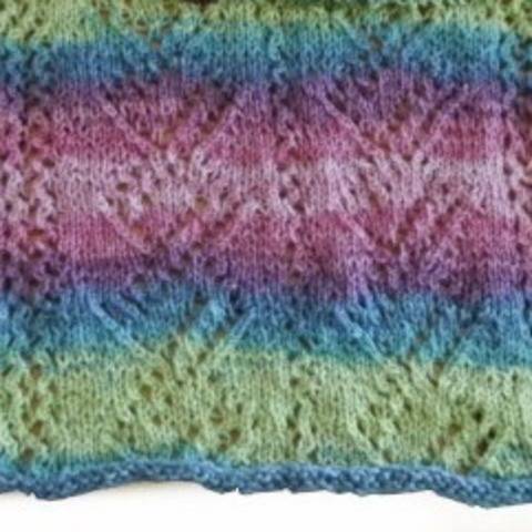Mustertuch Erimaki Strickanleitung