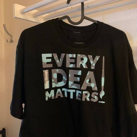 Klecks Sprüche - Every Idea Matters - Dein Style!