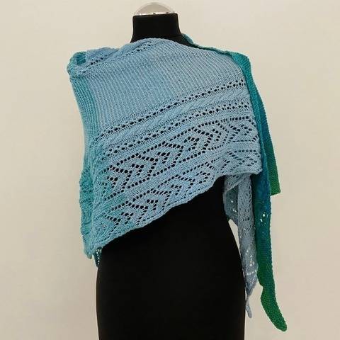 Strickanleitung - Tuch "Viiru"