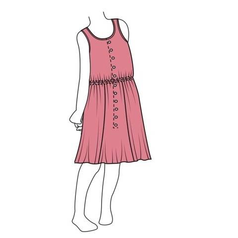 Mädchenkleid ALMMY - Gr. 104 - 158