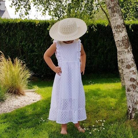 Robe enfant "Angeline" du 2 ans au 12 ans