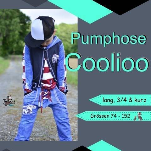 Pumphose "Coolioo" - kurz, 3/4 lang & lang