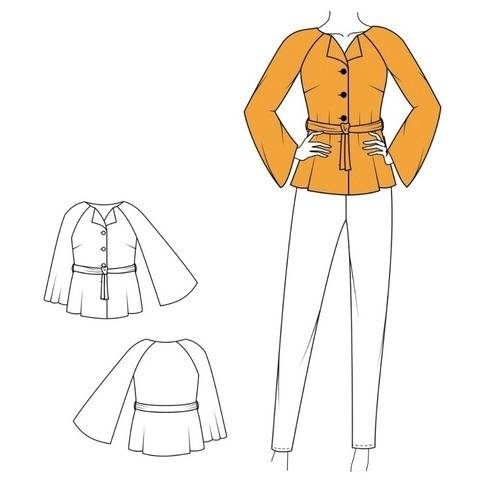 Capejacke IDDA - Gr. 32 - 52