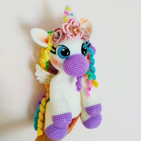 Unicorn crochet pattern,amigurumi unicorn pattern