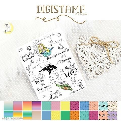 Melia & ihre Unterwasserfreunde DigiStamp