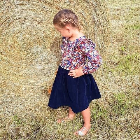 Robe enfant "Enora" du 2 ans au 12 ans