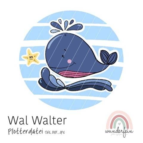 Plotterdatei Wal Walter