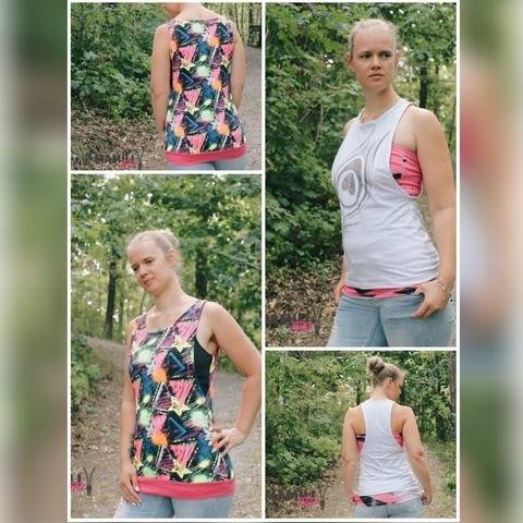 E-Book Tanktops Ella&Elli + Bandeau-Shirt Gr. 32-50