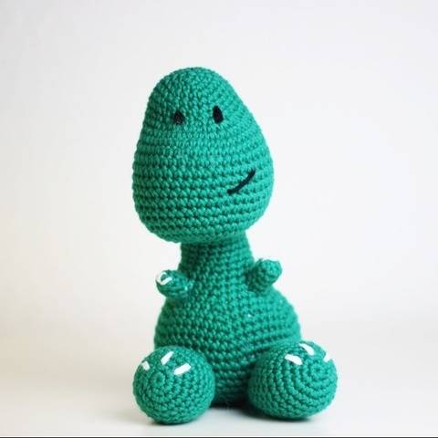Häkelanleitung - Amigurumi Dinosaurier T-Rex "Timo"