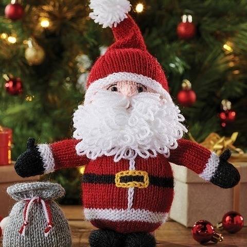Cuddly Santa Toy