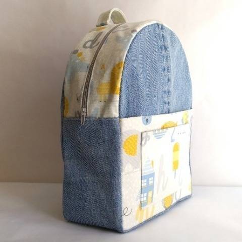 Kinderrucksack Schnittmuster Ebook PDF Ohne Drucker Alexia