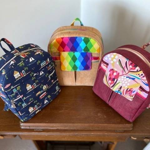 Mini Backpack Sewing Pattern PDF