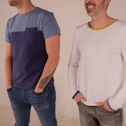 Patron t-shirt Gaston homme