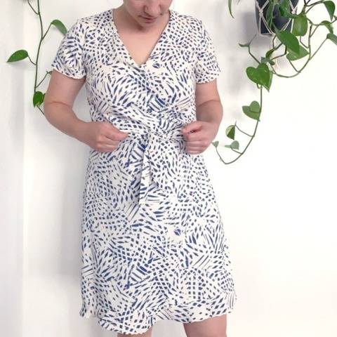 Wickelkleid / Wickelbluse WANDA