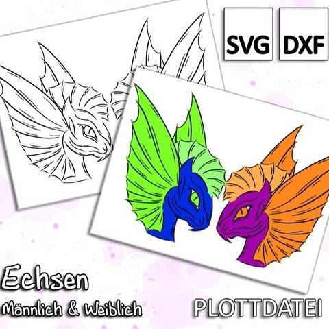 Echsen - Plottdatei