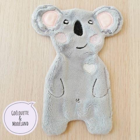 ITH doudou calins koala - Fichier de broderie