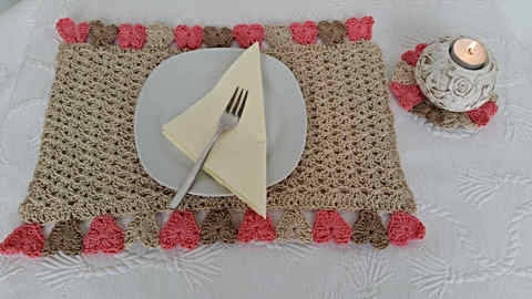 Häkelanleitung Platzset Tischdesign No.1
