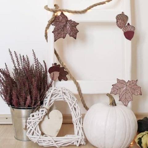 ITH-Stickdatei Herbstzauber - Herbstlaub