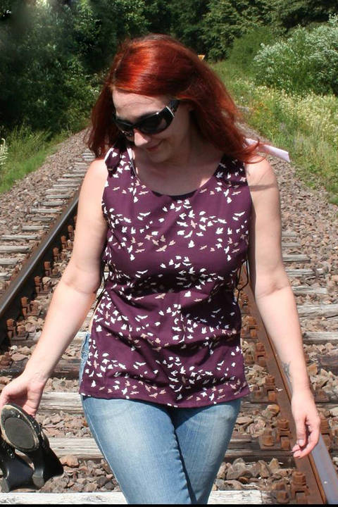 Geknotetes Shirt Amy Nahanleitung und Schnittmuster - eBook